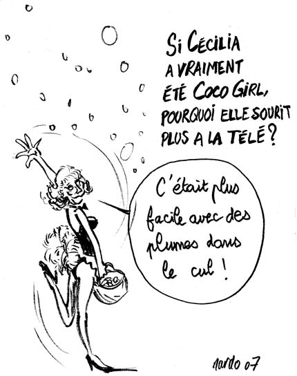 Cécilia et les plumes