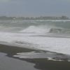 houle plage etang sale