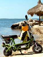 Scooter sur la plage    Source : Powerski
