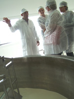 Visite sous la houlette de Daniel, fromager