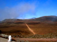 La Plaine des Sables au volcan