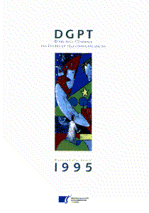 Couverture du Rapport de la DGPT 1995